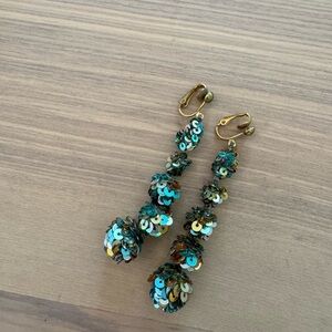 Missoni sequin earrings